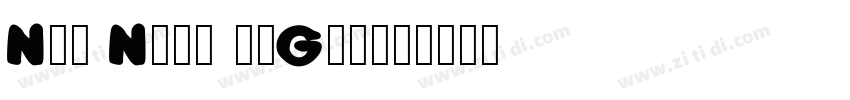 New Nick Regular字体转换